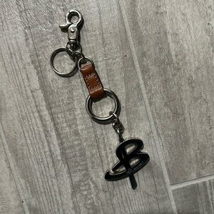 B.Makowsky "B" Key Chain never used